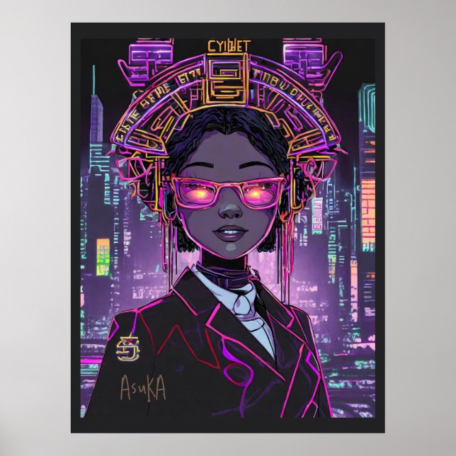 Poster Neon Future ID1028 (Frente)