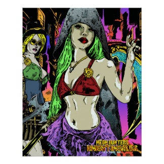 Pôster Neon Hunters