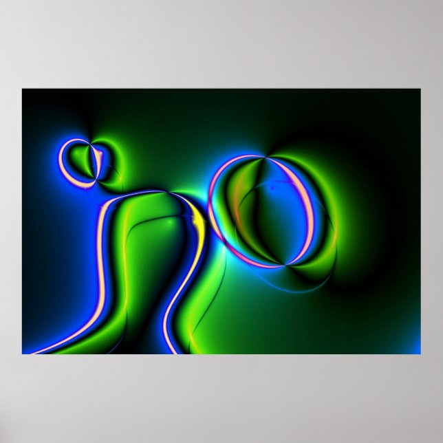 Poster Neon I (Frente)