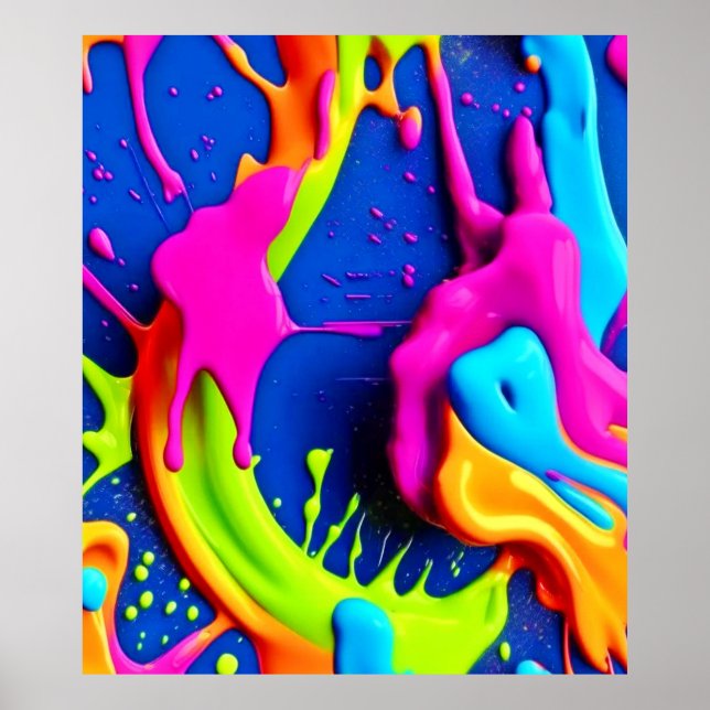 Poster Neon Paint Driart (Frente)