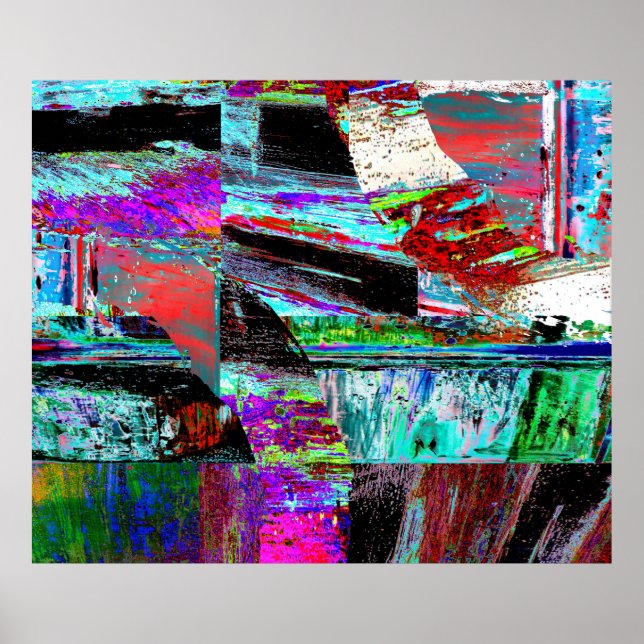 Poster – Neon Pulse (Frente)