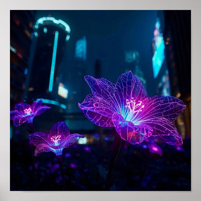 Poster Neon Veins (Frente)