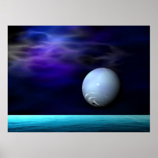 Pôster Neptune at home