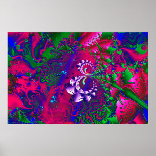 Poster Nerdberry Psychedelic Fractal