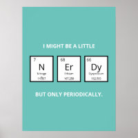 Nerdy Humor de Mesa Periódica | Funny Science Pun