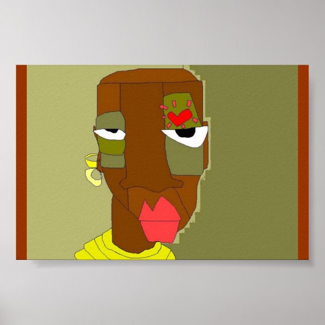 Poster nero (Frente)