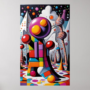 Poster Nesseras em Estresse - Ken Gage Fantasy Art