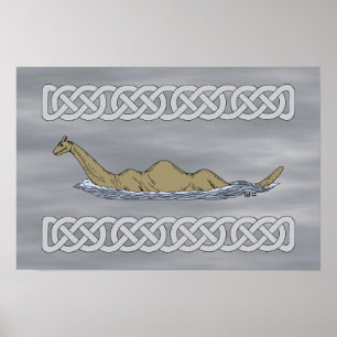 Poster Nessie, o monstro do Ness Loch