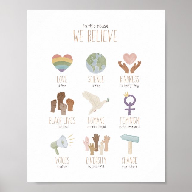 Poster Nesta Assembleia, Acreditamos Que As Vidas Negras  (Frente)