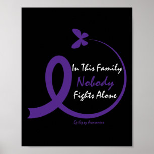 Poster Nesta Família Ninguém Luta Sozinho Pela Epilepsia