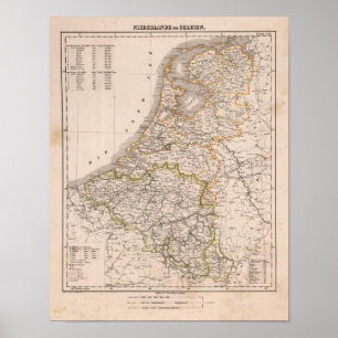 Pôster Netherland, Bélgica