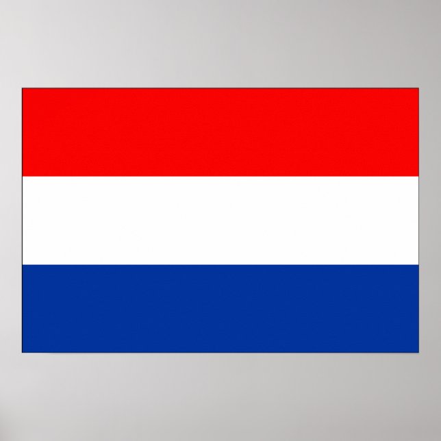 Poster Netherlands Flag (Frente)