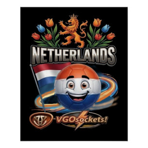 Pôster Netherlands-G-Ball