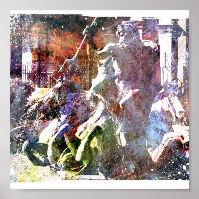 Poster Netuno, Kansas City (Frente)