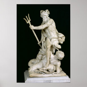 Poster Netuno que acalma as ondas, 1757