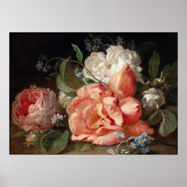 Poster Neugebauer J. Um Buquê de Flores com Rosas...