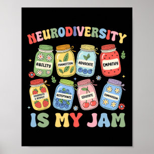 Poster Neurodiversidade é Minha Paixão Especial Inclusão