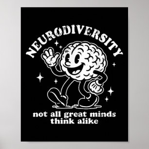 Poster Neurodiversidade Retrosofisticada Nem Todas As Men