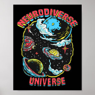 Poster Neurodiversificada A Neurodiversidade Universo Abr