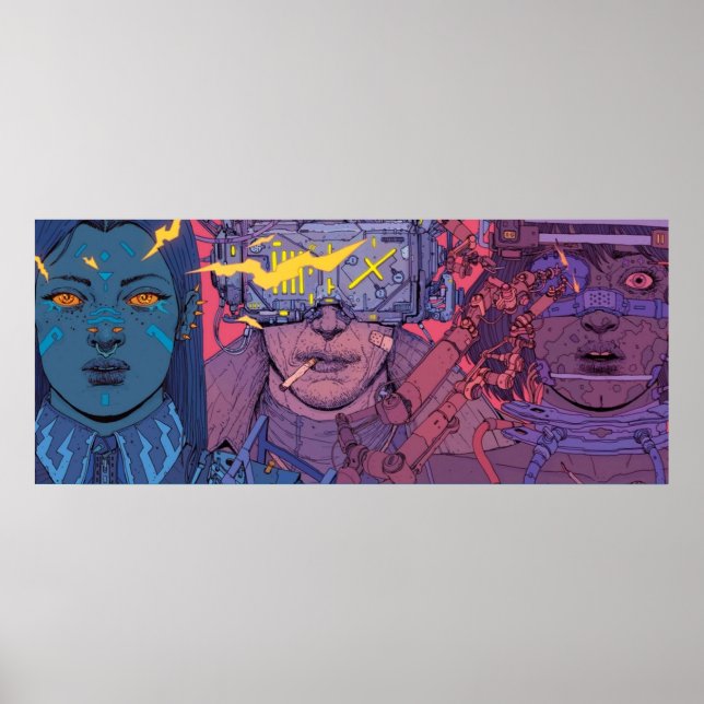 Poster Neuromancer 3030 (Frente)