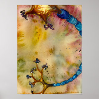 Pôster Neurônio Azul