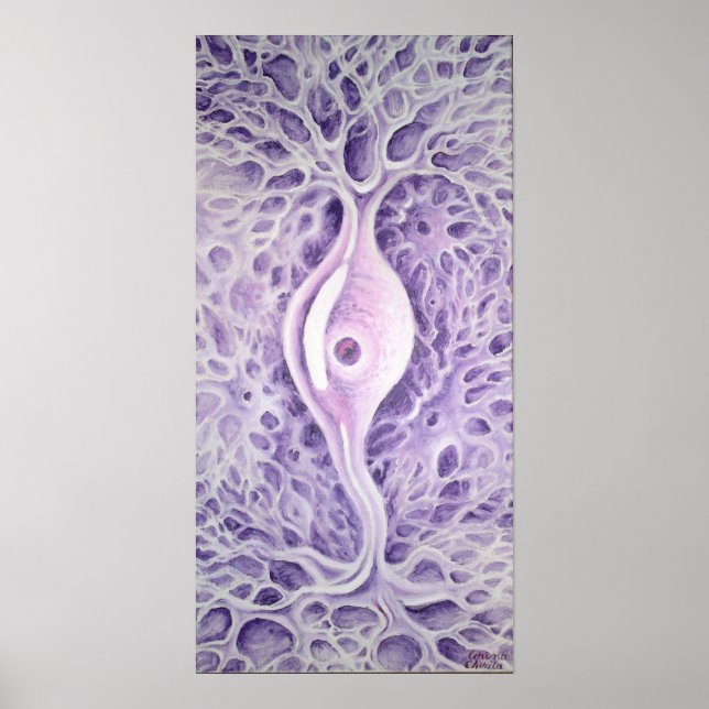 Pôster Neurônio bipolar (Frente)