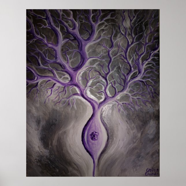 Pôster Neurônio Purkinje (Frente)