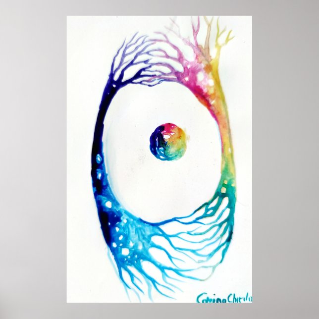 Poster Neurônios conectados (Frente)