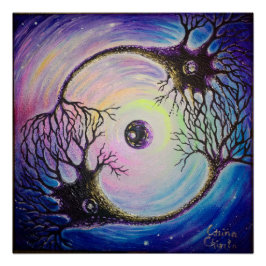 Pôster Neurônios conectados