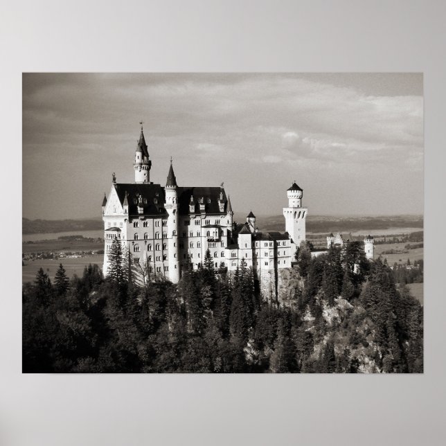Poster NEUSCHWANSTEIN Castle Alemanha (Frente)