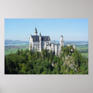 Pôster Neuschwanstein: O castelo do conto de fadas