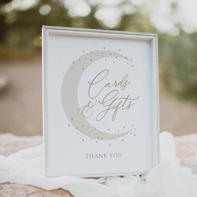 Poster Neutro sobre as placas e presentes do Chá de frald (Criador carregado)