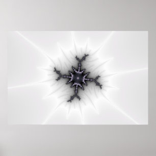 Poster Neutron Star - Arte Fractal