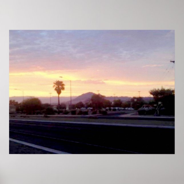 Pôster Nevada Ao Sunset (Frente)