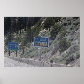 Poster Nevada-Cailforinia