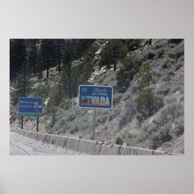 Poster Nevada-Cailforinia (Frente)