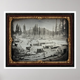 Pôster Nevada City, 1852 por Joseph Blaney Starkweather