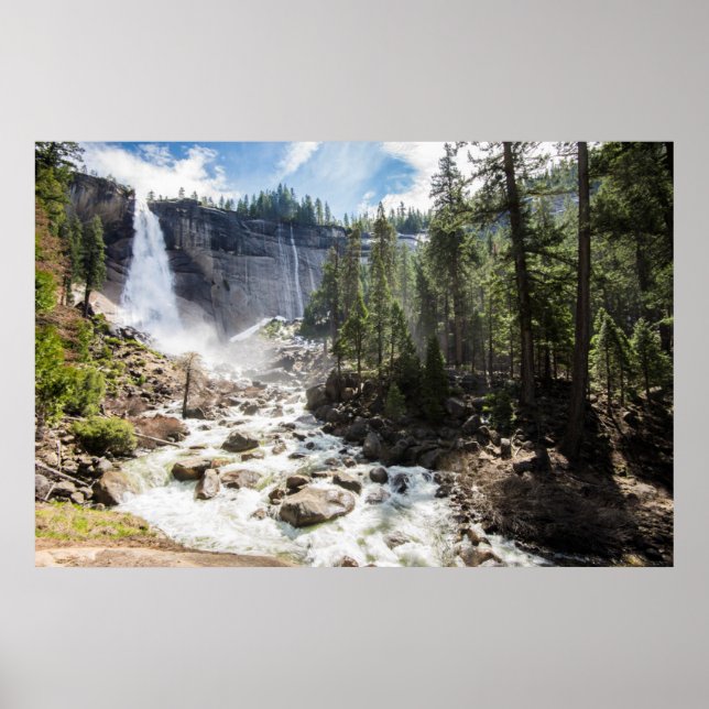 Poster Nevada Falls (Frente)