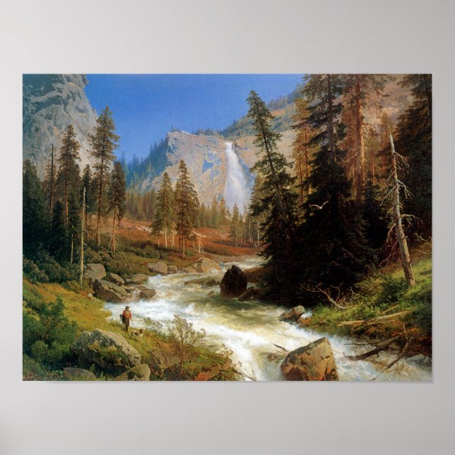 Poster Nevada Falls, Yosemite (Frente)