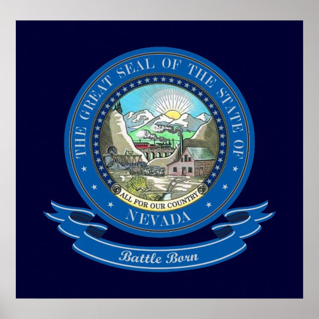 Pôster Nevada Seal (Frente)