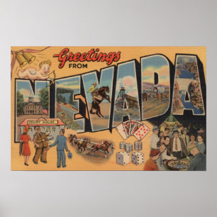 Poster NevadaLarge Letter ScenesNevada