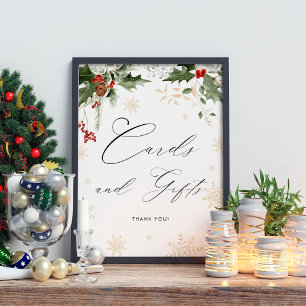 Poster Neve em Cartões de Amor e Deseja Chá de panela de