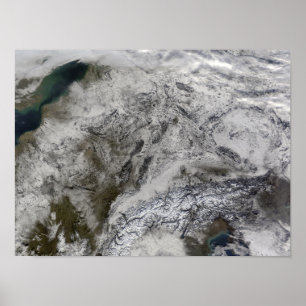 Pôster Neve em Europa