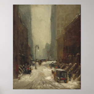 Poster Neve em Nova Iorque (inverno em NYC)