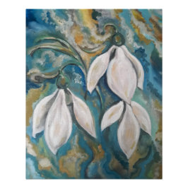 Pôster Neve no jardim esmeraldo