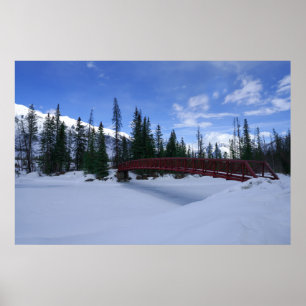 Poster Neve No Rio Simpson Trailhead Rio Kootenay