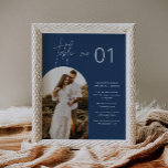 Poster NEVE Número da Tabela de Fotos do Marinho com Fato<br><div class="desc">A Coleção Neve emprega uma cor de marinho rica que combina perfeitamente a sofisticação limpa com o talento moderno. Ele foi projetado com uma fonte moderna de escrita que exude estilo e elegância. Cada produto da coleção é cuidadosamente trabalhado para mostrar uma aparência que é eterno e constante.</div>