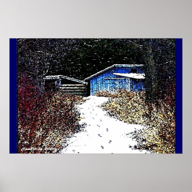 Pôster Neve precoce (Frente)