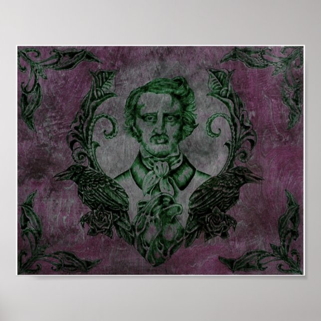 Poster Nevermore in Purple (Frente)
