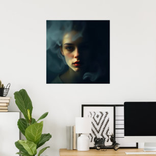 Poster “Névoa de Melinoë” – Um Retrato Espectral